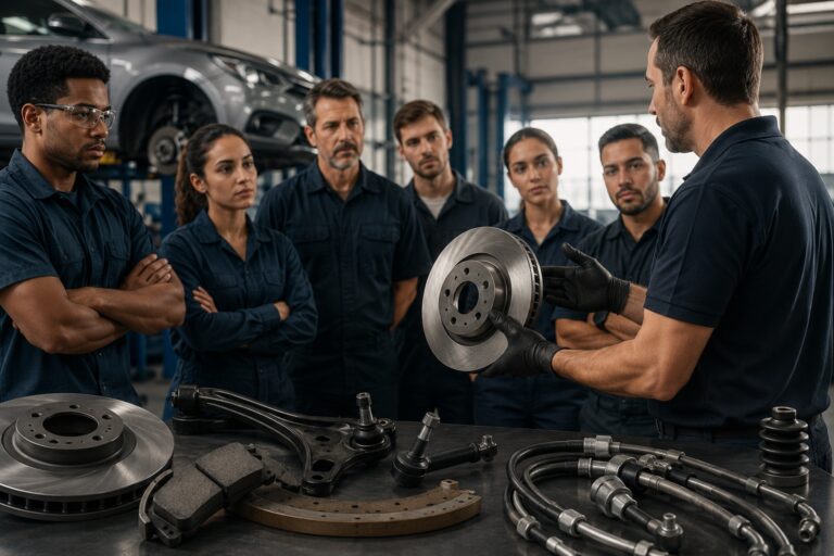 Fras-le, Fremax, Nakata e Controil ampliam  ações de capacitação técnica ao aderir ao programa