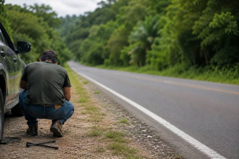 Confira dicas para fazer a troca do pneu furado com segurança